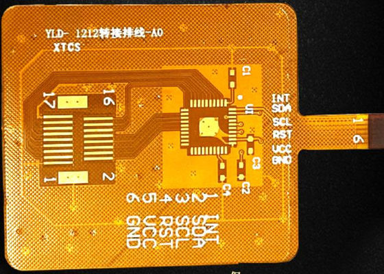 ISO14001 FPC High Density Polymide Flex PCB Assembly