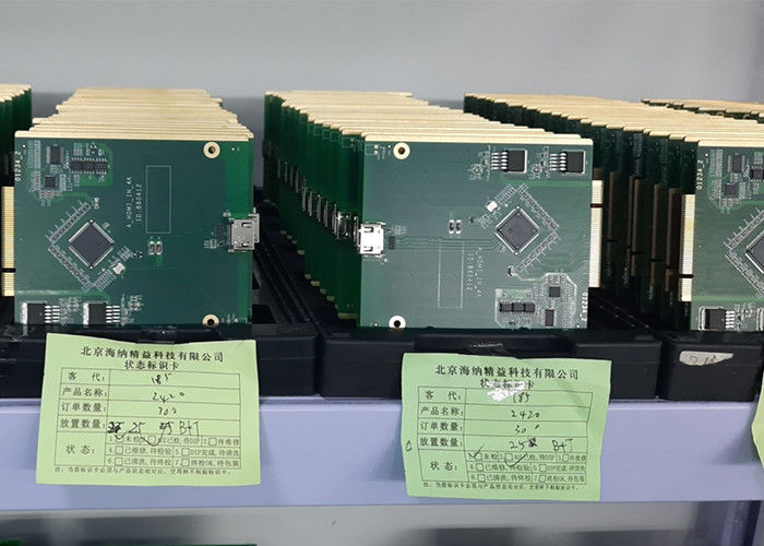Perakitan PCB Elektronik Nikel FR-4 Multilayer Electroless