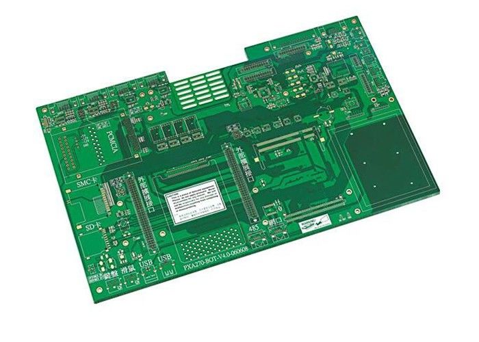 Green HASL Pb Free Rogers Printed Circuit Board Assembly Services Untuk Lift
