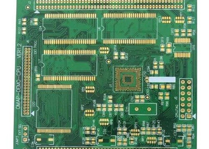 Immersion Gold 2 Layer 4 Layer HDI PCB Board Kepadatan Kabel Lebih Tinggi